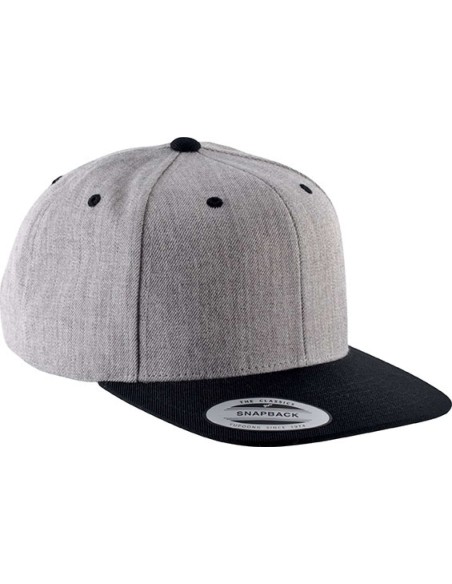 K-KP910-FLAT PEAK CAP - 6 PANELS