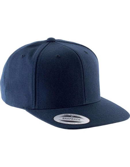 K-KP910-FLAT PEAK CAP - 6 PANELS