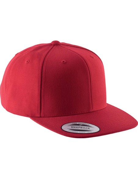 K-KP910-FLAT PEAK CAP - 6 PANELS