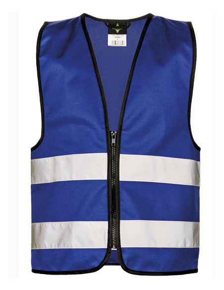 K-KWRX-Kids Hi-Vis Safety Vest With Front Zipper Aalborg