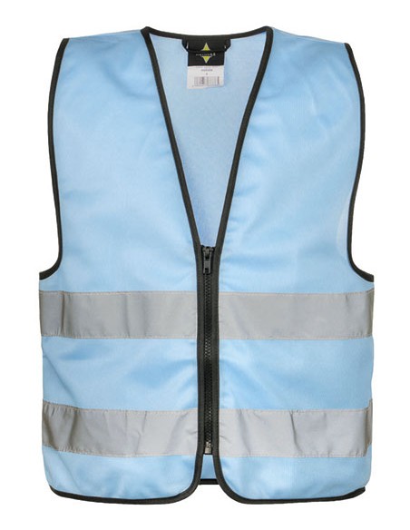 K-KWRX-Kids Hi-Vis Safety Vest With Front Zipper Aalborg