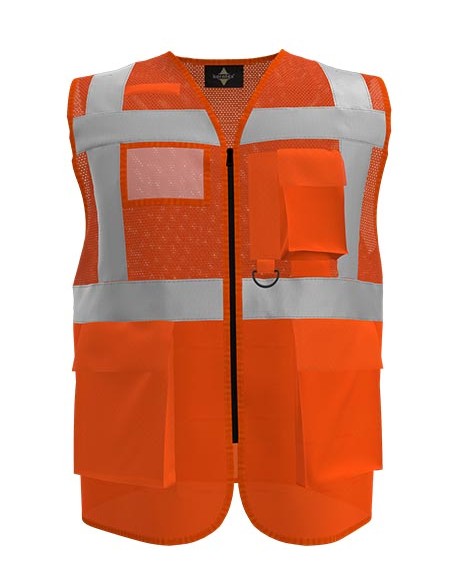 K-KXEXQ-Multifunctional Hi-Vis Mesh-Vest Athens