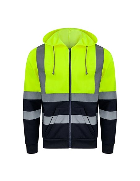 K-KXZHO-Hi-Vis Workwear Hooded Sweat-Jacket Galway