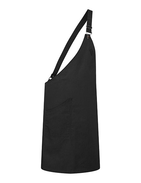 K-LS36-Asymmetrical Bib Apron Classic With Pocket