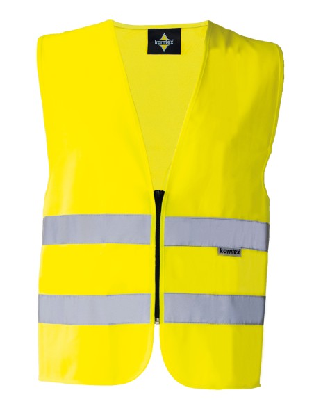 K-RX217-Hi-Vis Safety Vest Cologne With Front Zipper