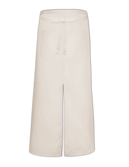 L-FS100100SPZ-Bistro Apron With Split And Front Pocket