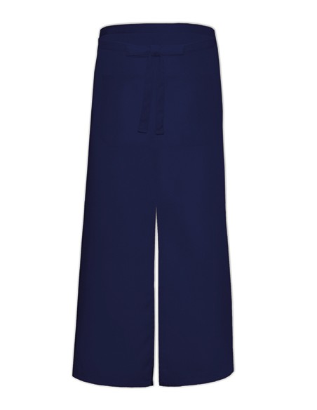 L-FS100100SPZ-Bistro Apron With Split And Front Pocket