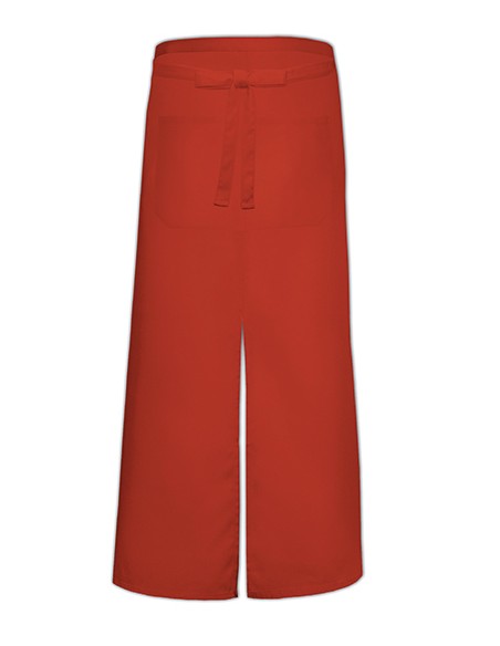 L-FS100100SPZ-Bistro Apron With Split And Front Pocket