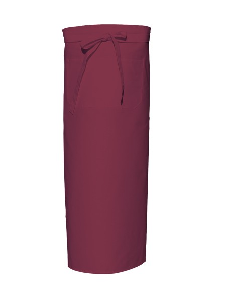L-FS100100Z-Bistro Apron With Front Pocket