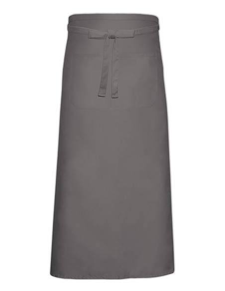 L-FS100100Z-Bistro Apron With Front Pocket