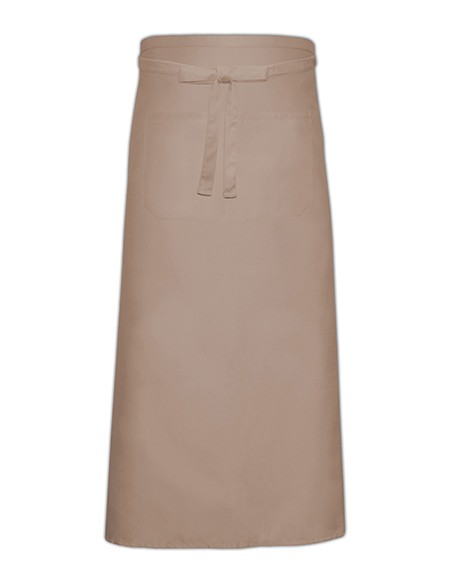 L-FS100100Z-Bistro Apron With Front Pocket