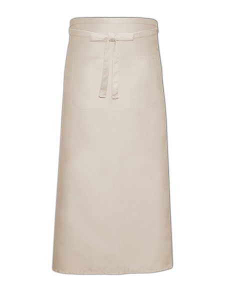 L-FS100100Z-Bistro Apron With Front Pocket