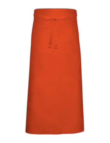 L-FS100100Z-Bistro Apron With Front Pocket