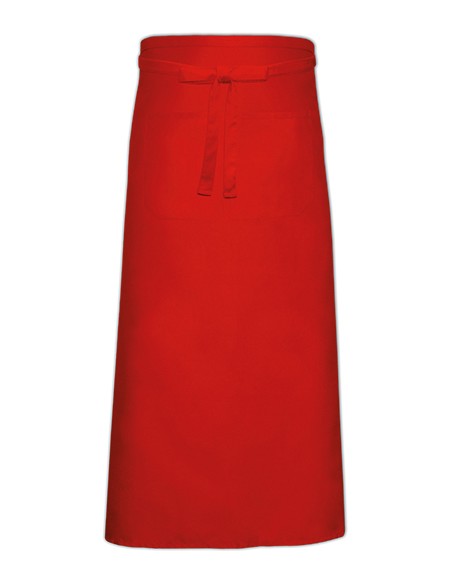 L-FS100100Z-Bistro Apron With Front Pocket