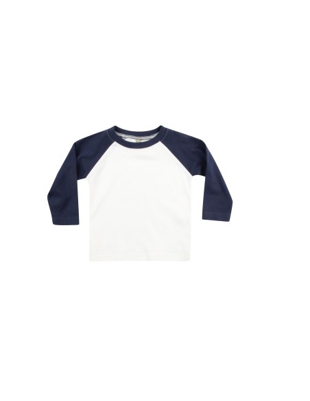 L-LW025-Long Sleeved Baseball T-Shirt