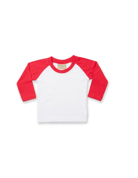 L-LW025-Long Sleeved Baseball T-Shirt