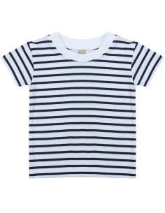 L-LW027-Short Sleeved Stripe T Shirt
