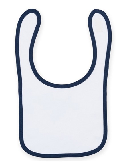 L-LW082-Plain And Contrast Bib
