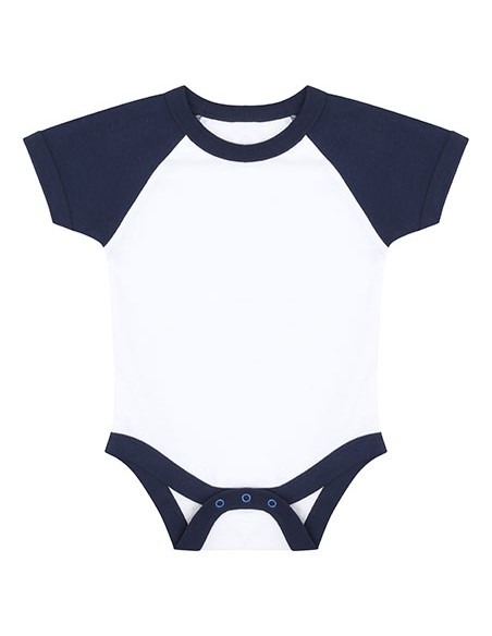L-LW502-Essential Short Sleeved Baseball Bodysuit