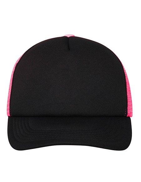 M-MB070-5-Panel Polyester Mesh Cap
