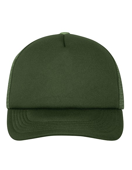 M-MB070-5-Panel Polyester Mesh Cap