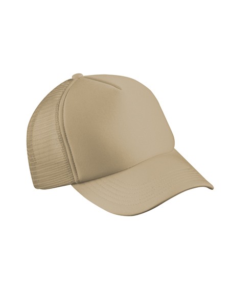 M-MB070-5-Panel Polyester Mesh Cap