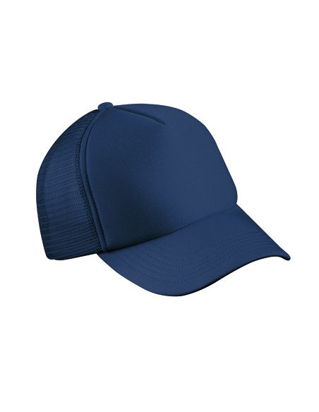M-MB070-5-Panel Polyester Mesh Cap
