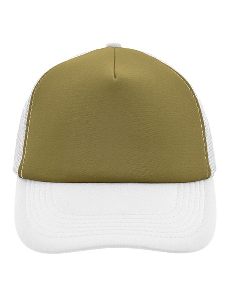 M-MB070-5-Panel Polyester Mesh Cap