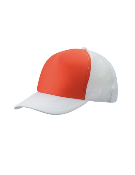 M-MB070-5-Panel Polyester Mesh Cap
