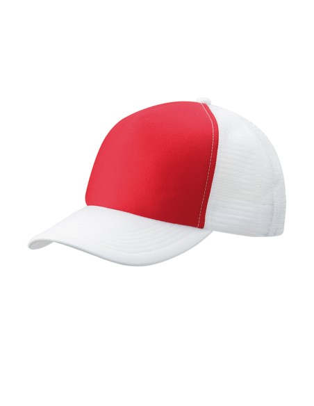 M-MB070-5-Panel Polyester Mesh Cap