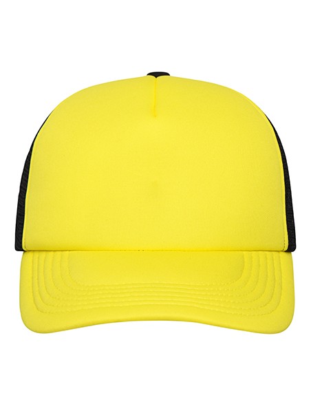 M-MB070-5-Panel Polyester Mesh Cap