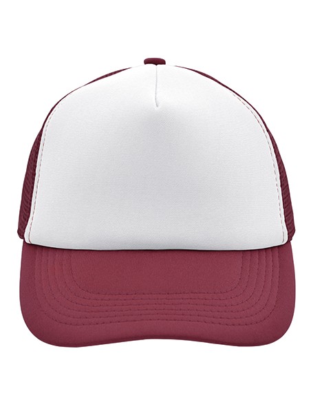 M-MB070-5-Panel Polyester Mesh Cap