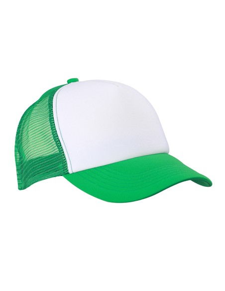 M-MB070-5-Panel Polyester Mesh Cap