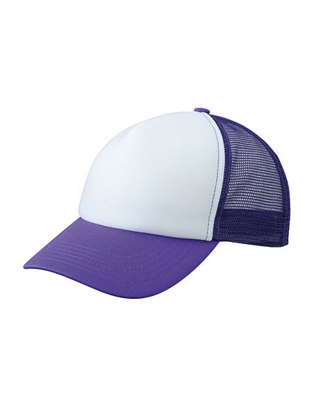 M-MB070-5-Panel Polyester Mesh Cap