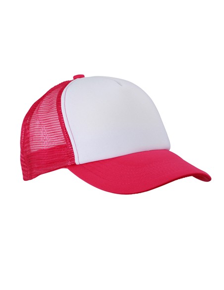 M-MB070-5-Panel Polyester Mesh Cap