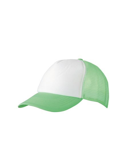 M-MB070-5-Panel Polyester Mesh Cap