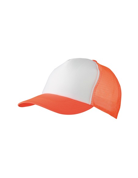 M-MB070-5-Panel Polyester Mesh Cap