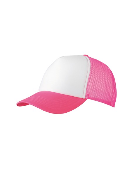 M-MB070-5-Panel Polyester Mesh Cap