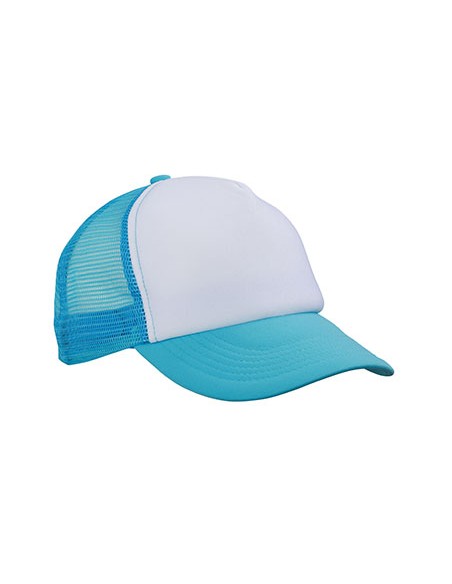 M-MB070-5-Panel Polyester Mesh Cap