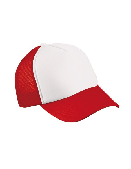 M-MB070-5-Panel Polyester Mesh Cap