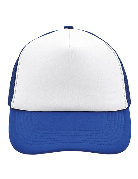 M-MB070-5-Panel Polyester Mesh Cap