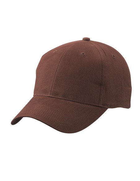 M-MB6118-Brushed 6-Panel Cap