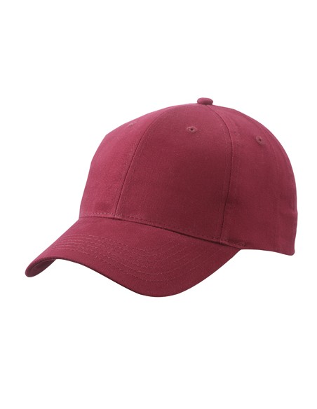 M-MB6118-Brushed 6-Panel Cap