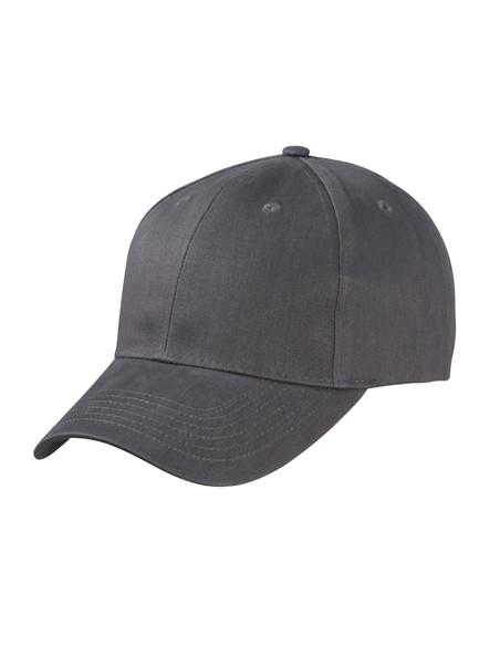 M-MB6118-Brushed 6-Panel Cap