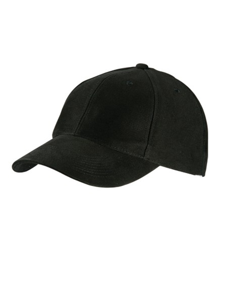M-MB6128-6-Panel Raver Cap Laminated