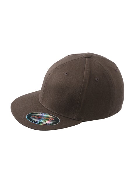M-MB6184-6 Panel Flexfit® Flat Peak Cap