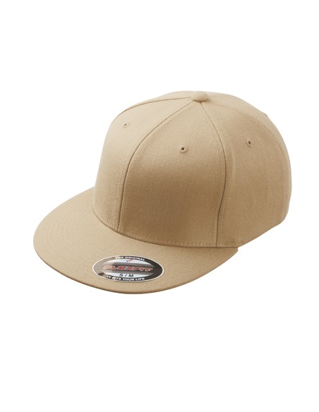 M-MB6184-6 Panel Flexfit® Flat Peak Cap