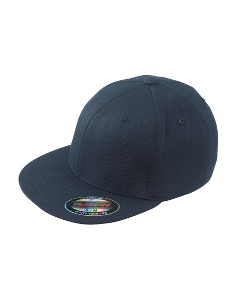 M-MB6184-6 Panel Flexfit® Flat Peak Cap