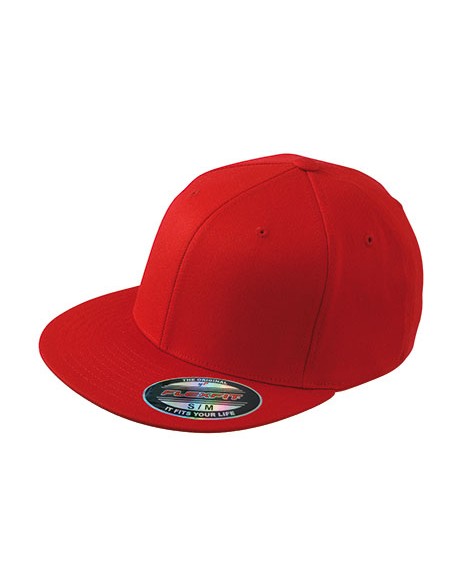 M-MB6184-6 Panel Flexfit® Flat Peak Cap