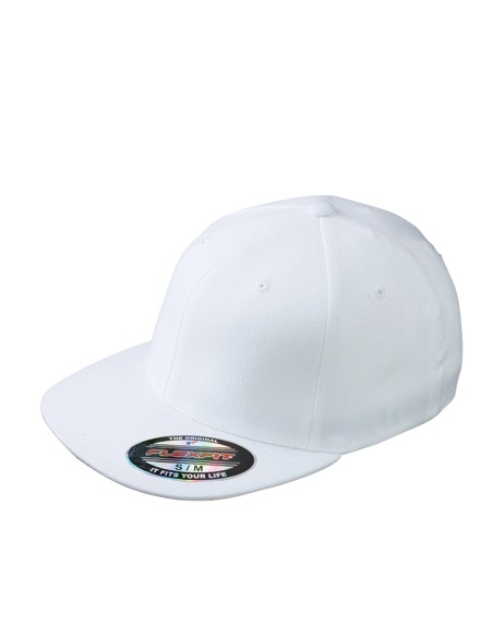 M-MB6184-6 Panel Flexfit® Flat Peak Cap
